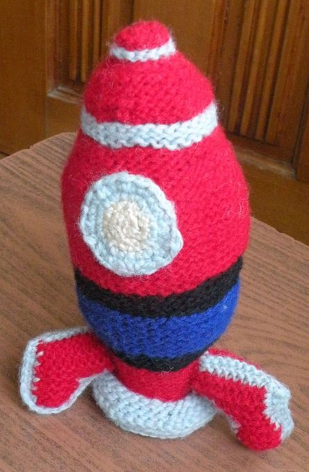 knitted rocket