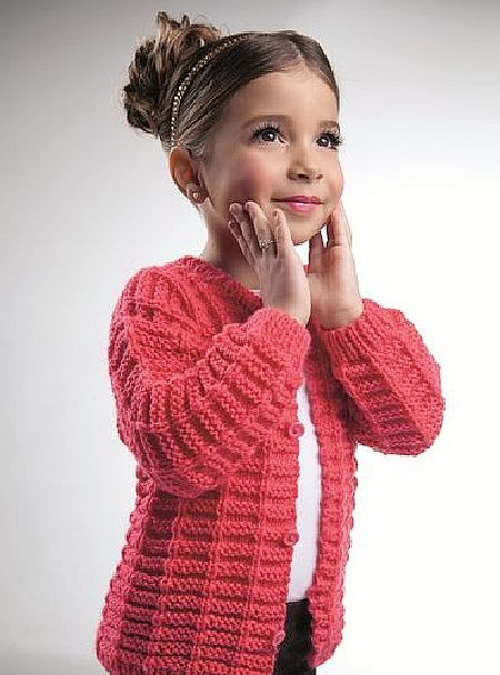 Coral Pink Jacke für Mädchen